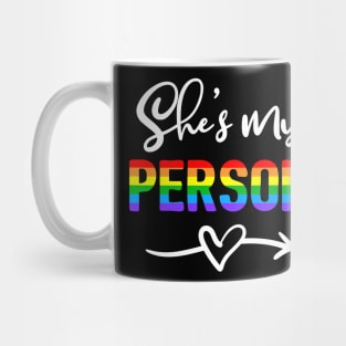 I'm Her Person She's My Person Lesbian Couple Matching Mug